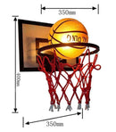 Applique murale chambre basketball