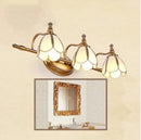 Applique murale retro salle de bain