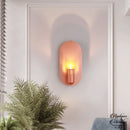 Applique bougeoir mural