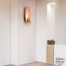 Applique bougeoir mural