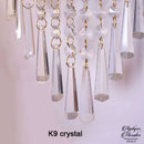 Applique cristal mural design