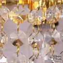 Applique cristal mural design