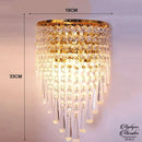 Applique cristal mural design