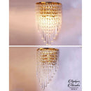 Applique cristal mural design