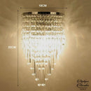 Applique cristal mural design