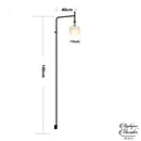 Applique deportee murale