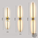 Applique longue murale