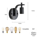 Applique mural ampoule