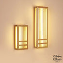 Applique mural bambou