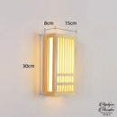 Applique mural bambou