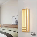 Applique mural bambou