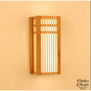 Applique mural bambou