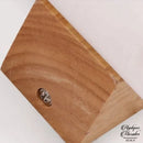 Applique mural bois et blanc