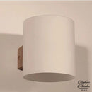Applique mural bois et blanc