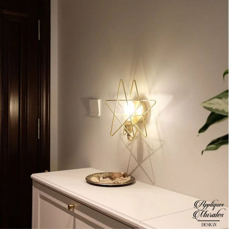 Applique mural deco etoile pour chambre