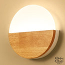 Applique mural en bois