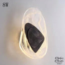 Applique mural en verre