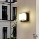 Applique mural exterieur noir