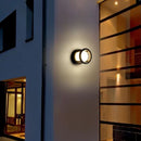 Applique mural exterieur noir