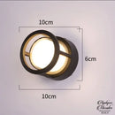 Applique mural exterieur noir