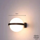 Applique mural exterieur noir