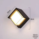 Applique mural exterieur noir