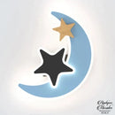 Applique mural lune