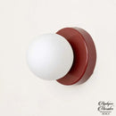 Applique mural metal