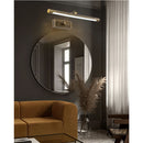 Applique mural noir salle de bain