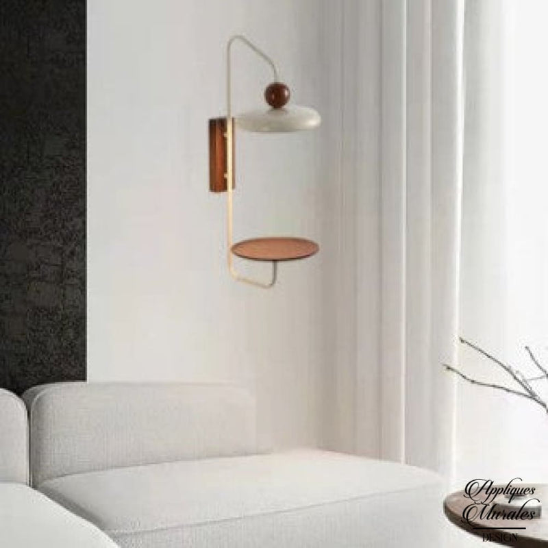 Applique mural scandinave bois