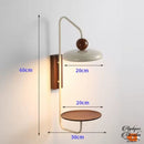 Applique mural scandinave bois