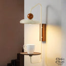 Applique mural scandinave bois