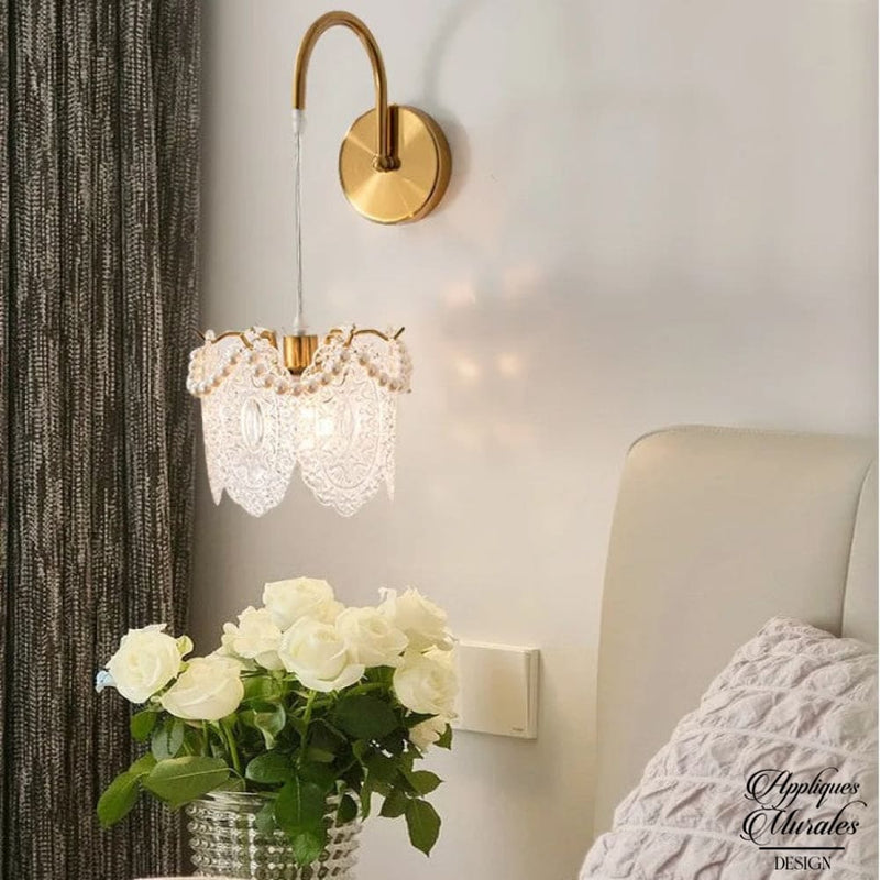 Applique mural suspendu