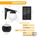 Applique mural terrasse