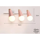 Applique murale 3 spots