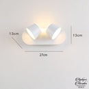 Applique murale 3 spots orientables