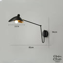 Applique murale à bras pivotant