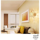 Applique murale a pampilles