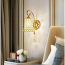 Applique murale a pampilles