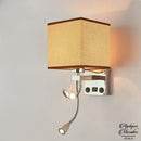 Applique murale abat jour