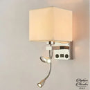 Applique murale abat jour