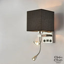 Applique murale abat jour