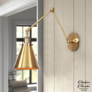 Applique murale articulée industrielle