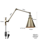 Applique murale articulée industrielle