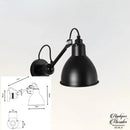 Applique murale articulée métal