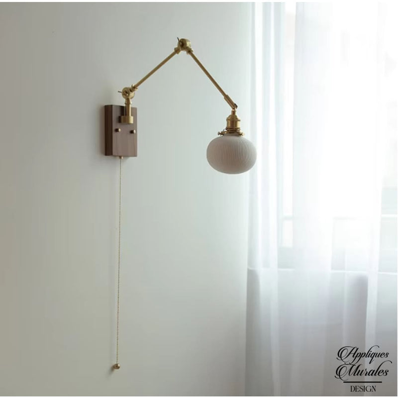 Applique murale avec bras articulé
