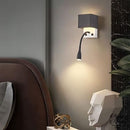 Applique murale avec liseuse led