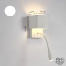 Applique murale avec liseuse led