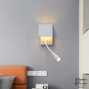 Applique murale avec liseuse led