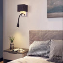 Applique murale avec liseuse led